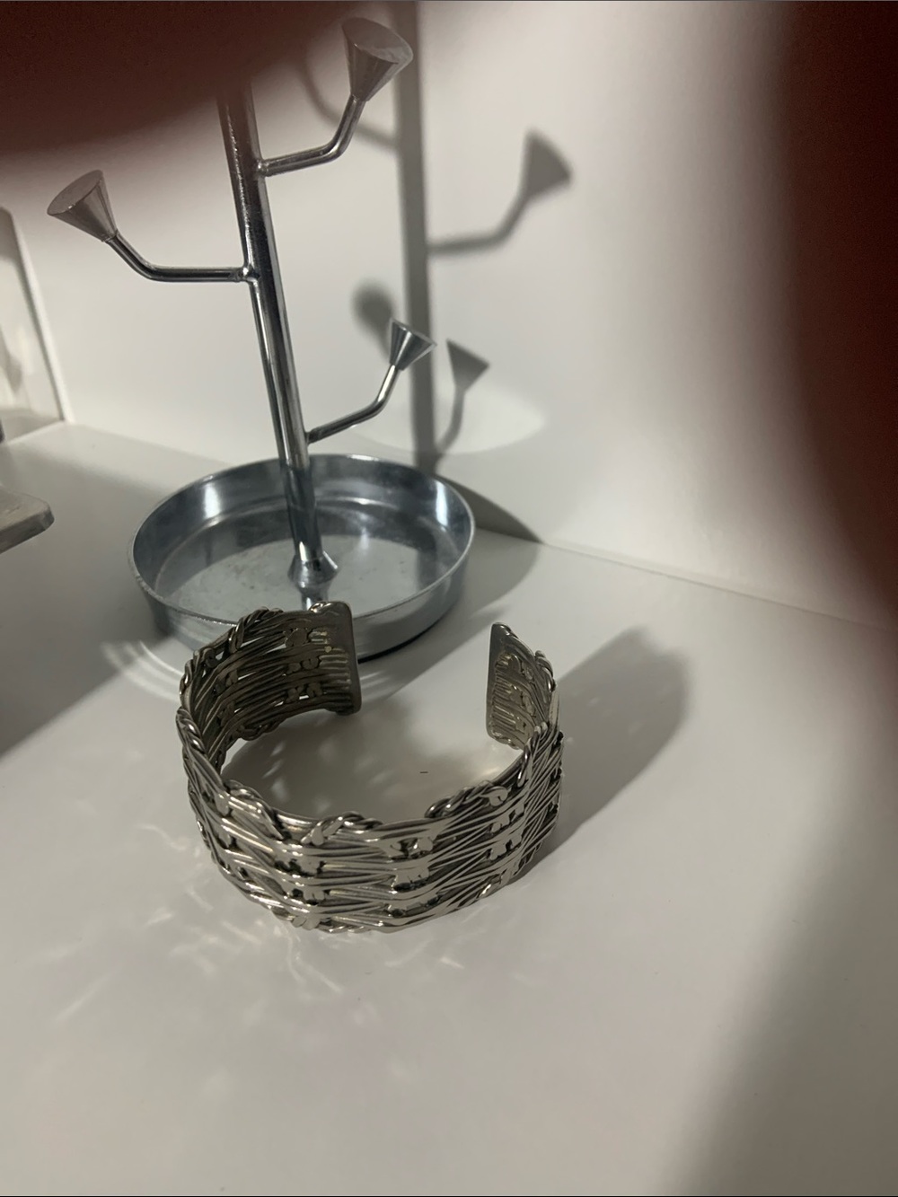 Sterling silver heavy bracelet